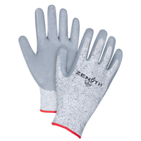 Gants &eacute;lastiques sans coutures r&eacute;sistants &agrave; la coupe, Taille Petit/7, Calibre 13, Rev&ecirc;tement Nitrile, Enveloppe en PEHP, ANSI/ISEA 105 niveau 2/EN 388 niveau 3 Maritime Industrial Rubber