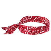 Chill-Its&reg; 6700 Cooling Bandanas, Red Maritime Industrial Rubber