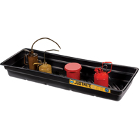 Plateau pour les d&eacute;versements EcoPolyBlend , 46" lo x 16" la x 5,5" h, Cap. de d&eacute;versement 12 gal. Maritime Industrial Rubber
