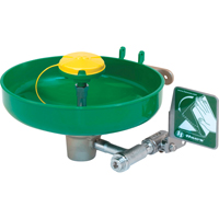 Axion&reg; Eye/Face Wash Station, Wall-Mount Installation, Plastic Bowl Maritime Industrial Rubber