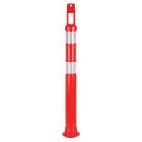 Premium Delineator Post, 42" H, Orange Maritime Industrial Rubber