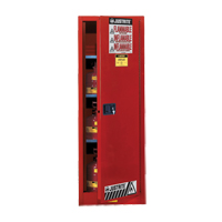 Sure-Grip&reg; EX Slimline Flammable Safety Cabinet, 22 gal., 3 Shelves Maritime Industrial Rubber