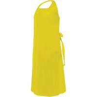Apron, Polyurethane, 45" L x 35" W, Yellow Maritime Industrial Rubber