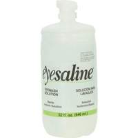 Saline Eyewash Bottles, Full Bottle, 32 oz. Maritime Industrial Rubber
