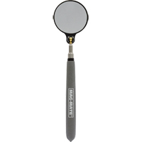 Miroir d'inspection, Circulaire, 2-1/4" lo x 2-1/4" la, T&eacute;lescopique Maritime Industrial Rubber