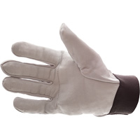 Anti-Vibration Air Glove&reg;, Size Medium, Pearl Leather Palm Maritime Industrial Rubber