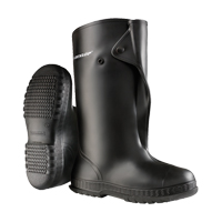 Overshoes, PVC, Snap Closure, Fits Men's 6 - 7 Maritime Industrial Rubber