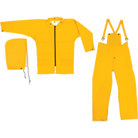 Natpac Rain Suit, Nylon, 2X-Large, Yellow Maritime Industrial Rubber