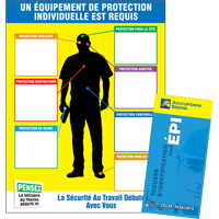 Tableau PPE-ID et livret d'&eacute;tiquettes Maritime Industrial Rubber