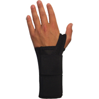 Dual Elastic Wrist Supports, Elastic, Left Hand, Small Maritime Industrial Rubber