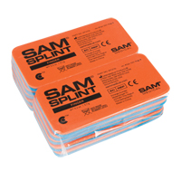 Attelles Sam, Doigt et orteil, Aluminium rembourr&eacute; au caoutchouc-mousse, 1-13/16", Classe 1 Maritime Industrial Rubber