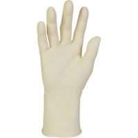 Gants dexamen en PFE Kim-Tech, Grand, Latex, 6,3-mil, Sans poudre, Naturel, Classe 2 Maritime Industrial Rubber