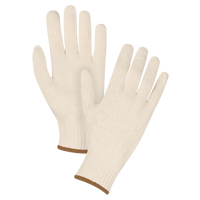 Standard-Duty String Knit Gloves, Poly/Cotton, 7 Gauge, Large Maritime Industrial Rubber