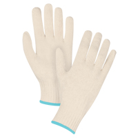 Standard-Duty String Knit Gloves, Poly/Cotton, 7 Gauge, X-Large Maritime Industrial Rubber