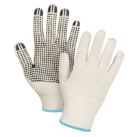 Gants tricot&eacute;s de poids lourd, Poly/coton, Un c&ocirc;t&eacute;, Calibre 7, T-Grand Maritime Industrial Rubber