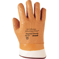 Winter Monkey Grip&reg; 23-173 Glove, 10/X-Large, PVC Coating, Foam Shell Maritime Industrial Rubber