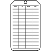 Inspection Tags, Cardstock, 3-1/8" W x 5-7/8" H, French Maritime Industrial Rubber
