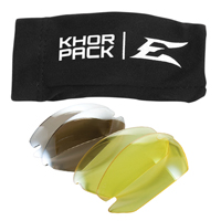 Lentilles de rechange pour les lunettes de s&eacute;curit&eacute; Khor, Antibu&eacute;e/anti-&eacute;gratignures, Transparent, Khor Maritime Industrial Rubber