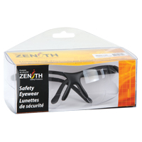 Lunettes de s&eacute;curit&eacute; s&eacute;rie Z1800 avec verres de lecture, Anti-&eacute;gratignures, Transparent, Dioptrie 1,0 Maritime Industrial Rubber