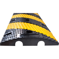 Speed Bump, Rubber, 4' L x 11-3/4" W x 2" H Maritime Industrial Rubber