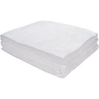 Premium Meltblown Sorbent Pads, Oil Only, 15" x 17", 8 gal. Absorbancy Maritime Industrial Rubber
