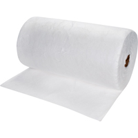 Premium Meltblown Sorbent Rolls, Heavyweight, 150' L x 30" W, 50 gal. Absorbancy Maritime Industrial Rubber