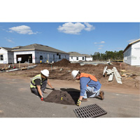 Ultra-Drain Guard&reg; Catch Basin Insert, Trash & Debris, 48" L x 36" W Maritime Industrial Rubber