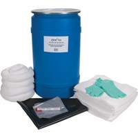 Shop Spill Kit, Oil Only, Drum, 30 US gal. Absorbancy Maritime Industrial Rubber