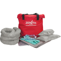 Premium Truck Spill Kit, Universal, Bag, 10 US gal. Absorbancy Maritime Industrial Rubber