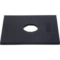 Delineator Post- Base, 10 lbs. Maritime Industrial Rubber