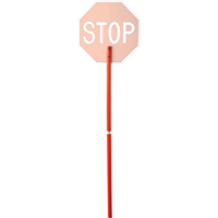 Traffic Control Sign Plastic Handle Maritime Industrial Rubber