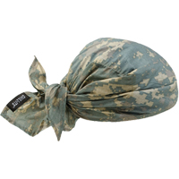 Bandeaux en triangle 6710CT de refroidissement en tissu de serviette Chill-Its, Vert Maritime Industrial Rubber