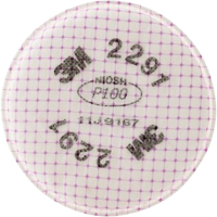 Pr&eacute;filtres pour respirateurs S&eacute;rie 2200, Filtre contre les particules, Filtre P100 Maritime Industrial Rubber