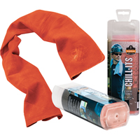 Serviettes de refroidissement 6602 Chill-Its, Orange haute visibilit&eacute; Maritime Industrial Rubber