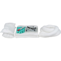 Premium 10-Gallon Vehicle Spill Replacement Kit, Oil Only Maritime Industrial Rubber