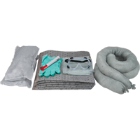 10-Gallon Vehicle Spill Replacement Kit, Universal Maritime Industrial Rubber