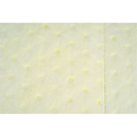 Premium Laminated (SMS) Sorbent Pads, Hazmat, 15" x 17", 30 gal. Absorbancy Maritime Industrial Rubber