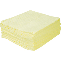 Premium Bonded Sorbent Pads, Hazmat, 15" x 17", 25 gal. Absorbancy Maritime Industrial Rubber