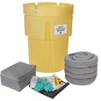 Spill Kit, Universal, Drum, 95 US gal. Absorbancy Maritime Industrial Rubber