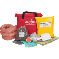 Trousse de lutte contre les d&eacute;versements de premi&egrave;re qualit&eacute; pour l'ouest du canada, Mati&egrave;res dangereuses, Sac, Absorbance de 17 gal. US Maritime Industrial Rubber