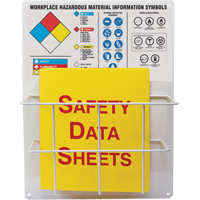 Haz-Mat Basket Style Centre Boards, English, Binders Included Maritime Industrial Rubber