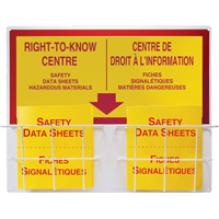Basket Style Centre Boards, English & French, Binders Included Maritime Industrial Rubber