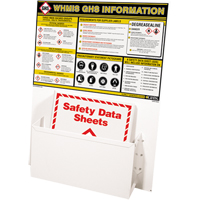 GHS Information Stations, English, Binders Included Maritime Industrial Rubber
