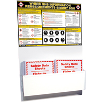 GHS Information Stations, English & French, Binders Included Maritime Industrial Rubber