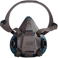 6500 Series Half Facepiece Respirator, Silicone, Small Maritime Industrial Rubber