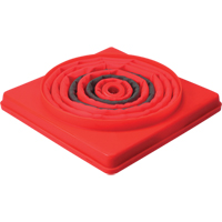 C&ocirc;ne repliable illumin&eacute;, 28" h, Orange Maritime Industrial Rubber