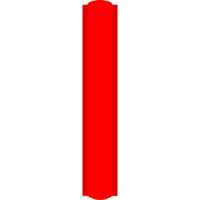 Convex Pavement Marker Stakes Maritime Industrial Rubber