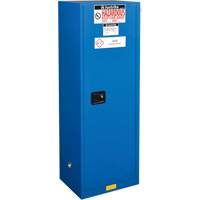Sure-Grip&reg; Ex Hazardous Material Slimline Safety Cabinets, 22 gal., 23.25" x 65" x 18" Maritime Industrial Rubber