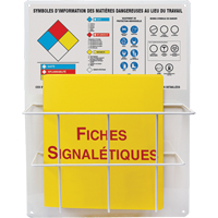 Haz-Mat Basket Style Centre Boards, French, Binders Included Maritime Industrial Rubber