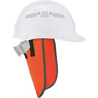 Pare-soleil de cou pour casque de protection GloWear 8006, Orange haute visibilit&eacute; Maritime Industrial Rubber
